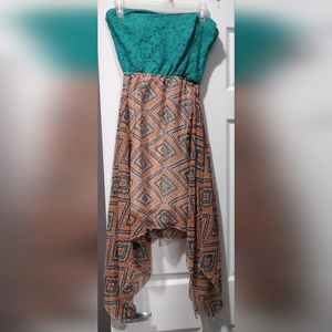 Tube Top flowy Dress